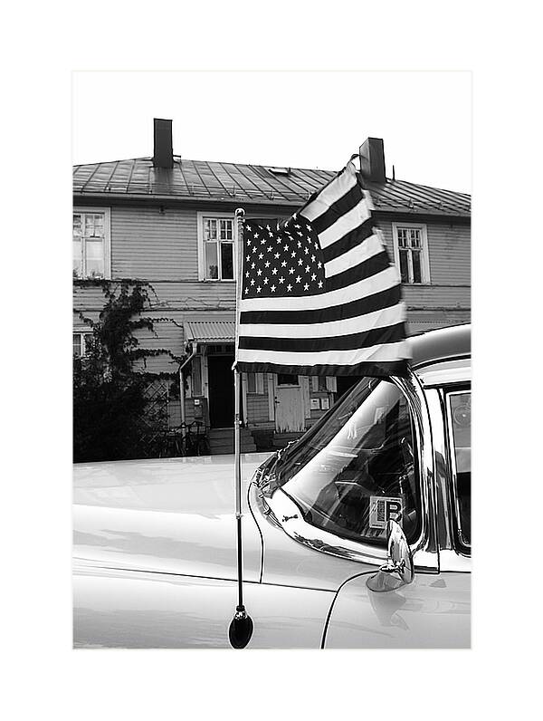 Usa flagga Umeå sjukhus